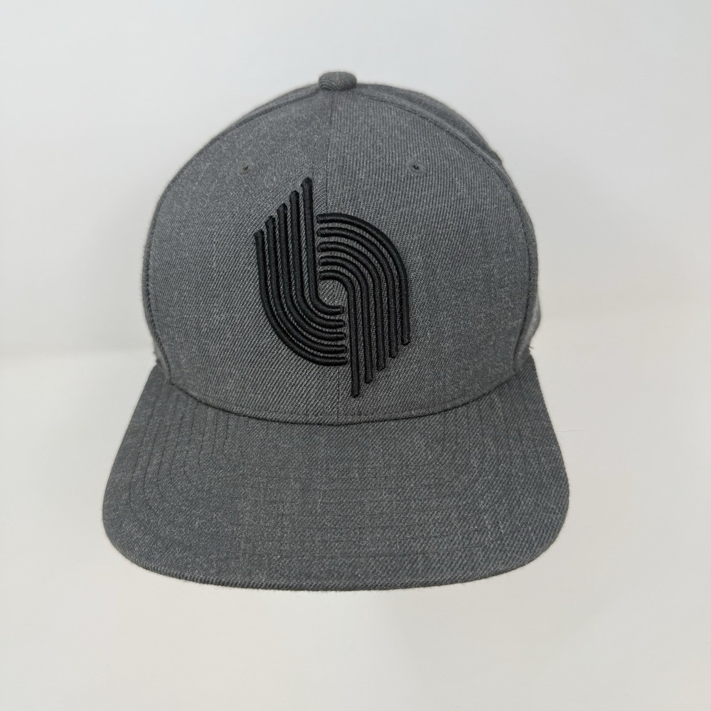 Mitchell & Ness Portland Trail Blazers Hardwood Classic Snapback Cap Hat Wool
